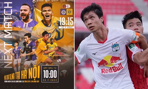 Bảng xếp hạng V.League 2022 mới nhất: Ngôi đầu BXH có biến, HAGL bị bỏ xa ở cuộc đua vô địch?