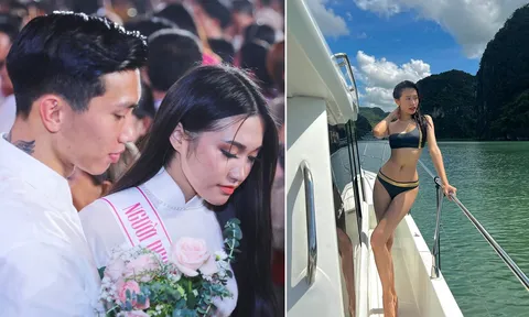 Vợ sắp cưới Đoàn Văn Hậu khoe dáng hút hồn, body 'đẳng cấp hoa hậu' khiến trụ cột ĐT Việt Nam mê mẩn