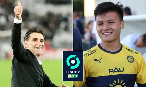 Quang Hải gây sốt ở Ligue 2, HLV Pau FC tiết lộ bước ngoặt lớn của ngôi sao ĐTVN sau tháng đầu tiên