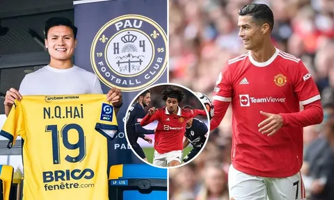 Quang Hải bất ngờ được AFC vinh danh, sánh ngang đàn em Ronaldo trước thềm trận Guingamp vs Pau FC