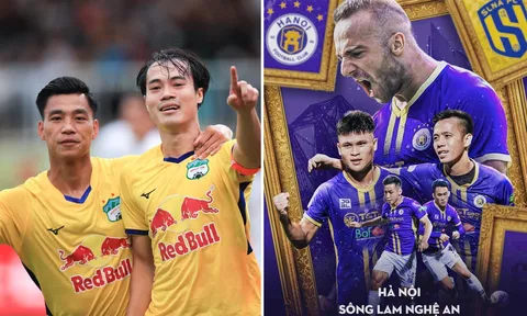 Kết quả bóng đá V.League hôm nay: Đại chiến Hà Nội vs SLNA có biến, HAGL chờ chiếm ngôi đầu BXH?