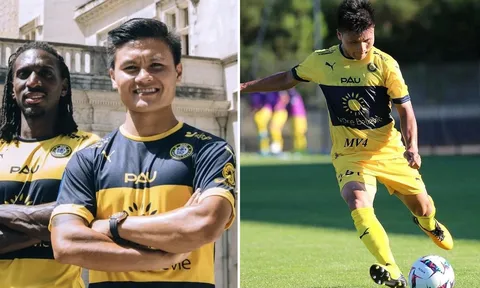 Quang Hải 'nhận trái đắng' ngay trận mở màn Ligue 2, ngôi sao ĐT Việt Nam bị cô lập ở Pau FC?