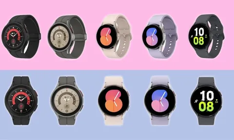 Ngắm Galaxy Watch5 với đầy đủ các phiên bản màu sắc 'cực cool'