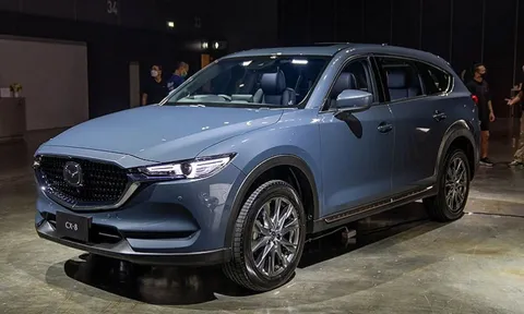 Mazda CX-8 2022 ra mắt với tùy chọn động cơ mà khách Việt ao ước, dồn Toyota Fortuner vào thế khó