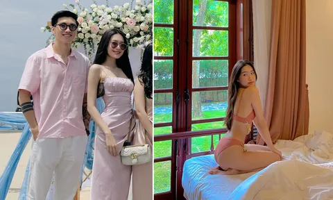 Vợ sắp cưới Đoàn Văn Hậu khoe vòng 3 'bốc lửa', đáp trả tin đồn 'ăn cơm trước kẻng' với trụ cột ĐTVN