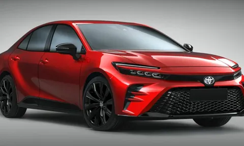 ‘Kẻ sừng sỏ’ Toyota Camry 2025 lộ ảnh phác họa: Thiết kế ‘hạ gục’ Honda Accord, công nghệ cực ngon