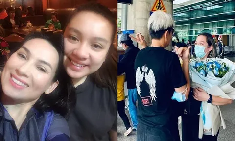 Con ruột Phi Nhung lần đầu trở về Việt Nam sau 1 năm mẹ mất, lý do khiến nhiều người xúc động