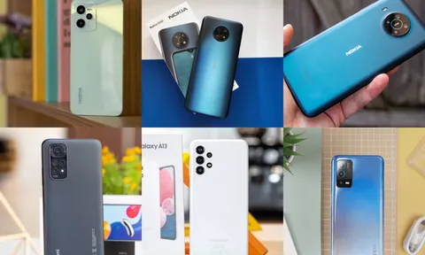 6 smartphone đáng mua nhất dưới 5 triệu đồng thàng 8: Nokia G50, Nokia X10 chiếm ngôi đầu