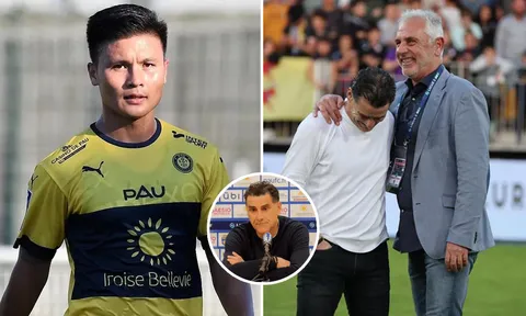 Quang Hải bị HLV Didier Tholot thu hẹp cơ hội đá chính, chủ tịch Pau FC lập tức có phản ứng bất ngờ