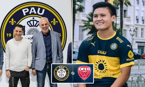 Nhận 'thưởng lớn' từ chủ tịch Pau FC, Quang Hải 'lật ngược tình thế' với lần đầu đá chính ở Ligue 2?