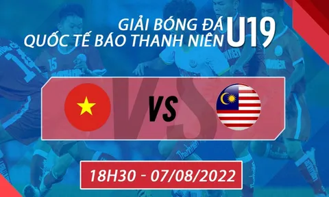 Trực tiếp bóng đá U19 Việt Nam vs U19 Malaysia - Giải giao hữu U19 Quốc tế - Link FPT full HD