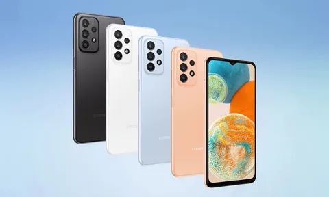 Galaxy A23 5G ra mắt với pin 5000mAh, cụm 4 camera 50MP và màn hình 6,6 inch
