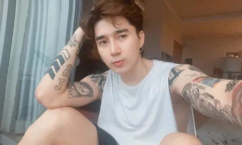 Chi Dân khẳng định 1 câu chắc nịch khi fan 'buồn ngang' vì anh lộ hình xăm chi chít trên người