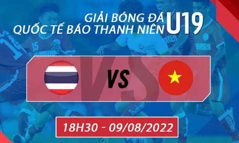 Trực tiếp bóng đá U19 Việt Nam vs U19 Thái Lan - Giải giao hữu U19 Quốc tế - Link FPT full HD