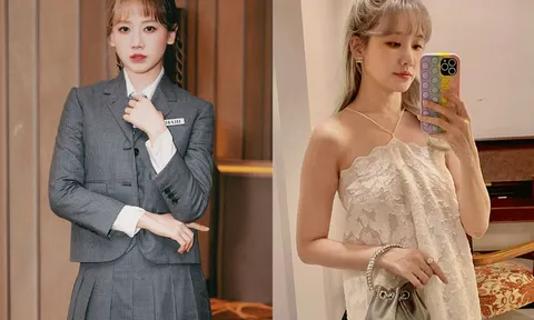 Bắt trọn cảnh Hari Won đang đi dạo phố, lộ rõ nhan sắc thật ở hiện tại sau khi bị liệt nửa mặt