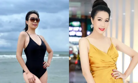 NSƯT Trịnh Kim Chi hiếm hoi khoe ảnh bikini nóng bỏng ở tuổi 51, kinh ngạc khi biết số đo vóc dáng