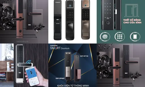 Top 5 Hãng khóa cửa vân tay tốt nhất hiện nay