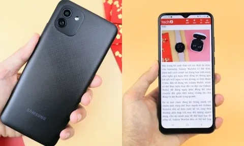 Giá Samsung Galaxy A03 tháng 8/2022: Rẻ ngang Nokia C30, có camera 48MP vô địch phân khúc
