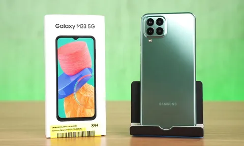 ‘Siêu phẩm tầm trung’ Galaxy M33 5G giảm cực mạnh giữa tháng 8/2022, chạm mốc 6 triệu đồng