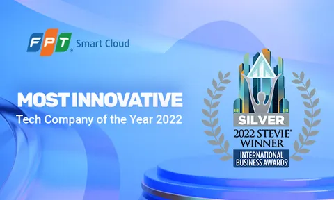 FPT Smart Cloud là doanh nghiệp Châu Á duy nhất đạt giải Doanh nghiệp Công nghệ Sáng tạo 2022