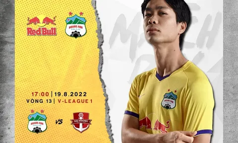 Trực tiếp bóng đá HAGL vs Hải Phòng; Trực tiếp VTV6 HAGL đấu với Hải Phòng - BXH V.League 2022