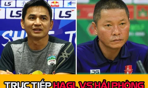Xem trực tiếp bóng đá HAGL vs Hải Phòng ở đâu, kênh nào? Trực tiếp VTV6 - HAGL đấu với Hải Phòng
