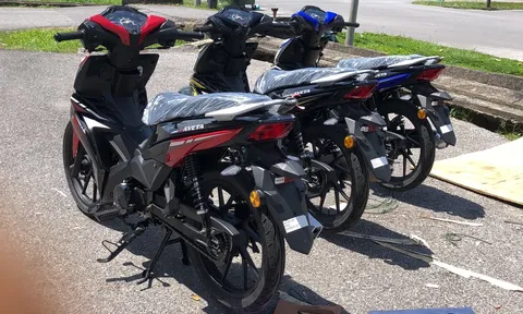 Đối thủ giá rẻ của Honda Wave Alpha lộ diện với vẻ ngoài 'cực chiến', trang bị đủ sức 'xưng vương'