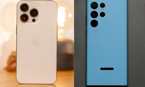 Galaxy S22 Ultra lo sốt vó trước giá iPhone 13 Pro hạ giá sập sàn hút khách Việt chốt đơn rào rào
