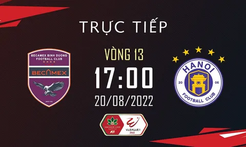 Xem trực tiếp bóng đá Bình Dương vs Hà Nội ở đâu, kênh nào? Link xem trực tiếp V.League 2022 Full HD