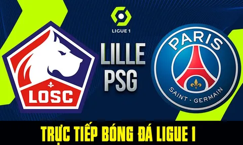 Xem trực tiếp bóng đá PSG vs Lille ở đâu, kênh nào? Link xem trực tiếp Ligue 1 Full HD: PSG vs Lille