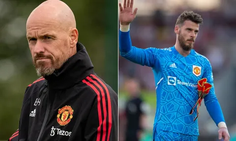 Ten Hag buông lời 'cay đắng' về De Gea, cho rằng đội hình MU cần cải tổ mạnh mẽ