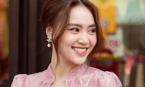 Lan Ngọc gây ngỡ ngàng khi lộ nhan sắc thật, diện đầm trễ nải khoe vòng 1 tràn viền
