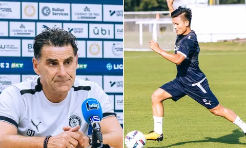Quang Hải bị HLV Pau FC 'trừng phạt', ngôi sao ĐT Việt Nam 'toát mồ hôi' sau thống kê đáng thất vọng