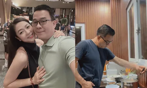 Vua Cá Koi tự tay vào bếp nấu ăn, gửi lời nhắn ngọt ngào đến Hà Thanh Xuân khiến khán giả trầm trồ