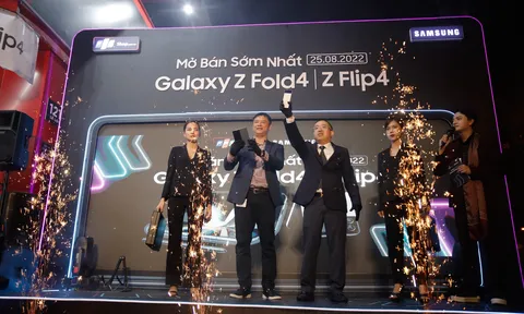 FPT Shop mở bán Galaxy Z Fold4, Z Flip4 sớm nhất tại Việt Nam