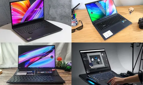 ASUS ‘chơi trội’ ra mắt 6 máy tính xách tay mới thuộc dòng Creator