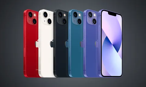Chiêm ngưỡng mô hình iPhone 14 Pro màu tím và màu xanh lam mới xuất hiện