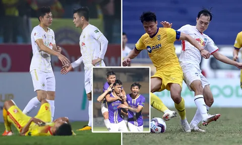 Bảng xếp hạng V.League 2022 mới nhất: 'Quang Hải mới' tỏa sáng; Hà Nội dập tắt hy vọng của HAGL