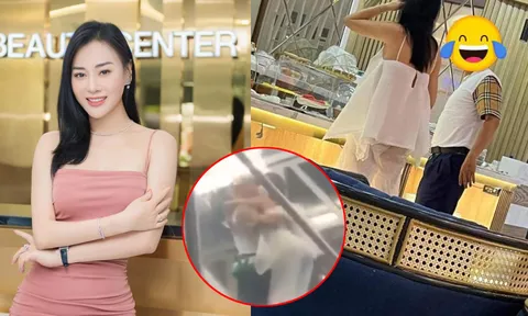 HOT: Clip ‘Quỳnh búp bê’ Phương Oanh thân mật Shark đã có gia đình, hành động nhạy cảm gây sửng sốt?
