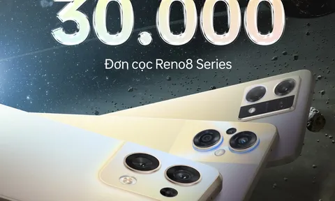 OPPO Reno8 Series gây sức nóng mạnh mẽ trong ngày đầu mở bán
