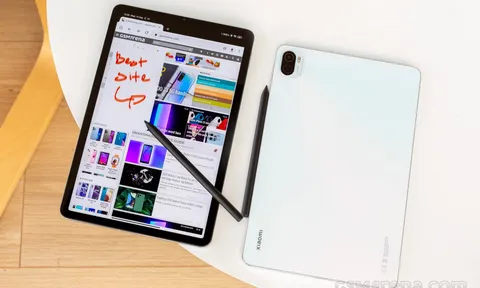 Xiaomi Pad 5 giảm sập sàn cuối tháng 8, rẻ hơn iPad Gen9, xứng tầm vua máy tính bảng Android