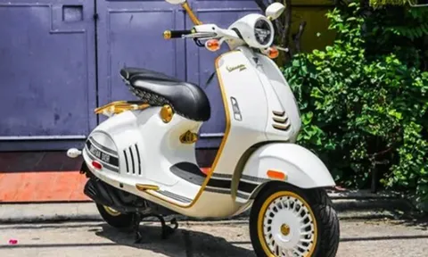 Cận cảnh đối thủ mới lạ của Honda SH 2021: Thiết kế sang xịn mịn, nhìn giá ai cũng ‘khóc thét’