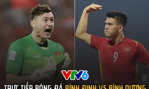 Trực tiếp bóng đá Bình Định vs Bình Dương: Đặng Văn Lâm tỏa sáng làm lu mờ tiền đạo số 1 ĐT Việt Nam