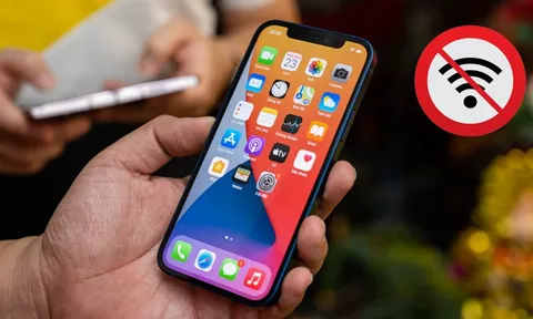 Điện thoại iPhone 13 bắt sóng Wi-Fi yếu hơn nhiều so với Android