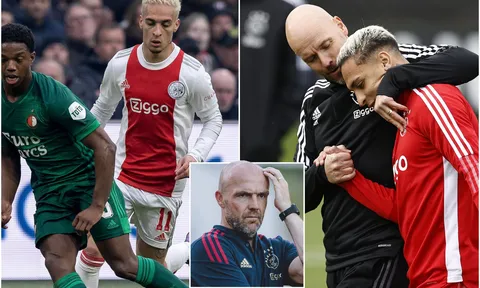 HLV Ajax nổi giận vì để vụt mất trò cưng, trách tân binh của MU là 'kẻ tham tiền'