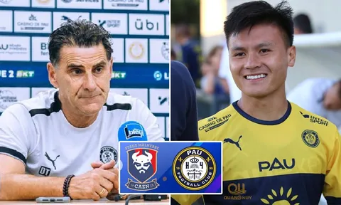 Pau FC bị đẩy vào đường cùng, HLV Tholot trao 'cơ hội vàng' cho Quang Hải tạo kỳ tích ở Ligue 2?