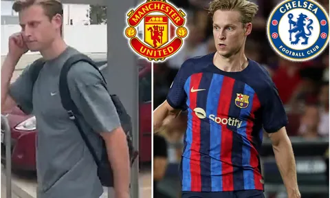 Chuyển nhượng MU 30/8: De Jong có mặt ở Anh, sẵn sàng đàm phán với MU?; Ronaldo quay trở lại Serie A