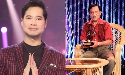 Ngọc Sơn vừa đi lưu diễn về đã lập tức đến thăm 'vua nhạc sến' bệnh nặng, ngậm ngùi thương đàn anh