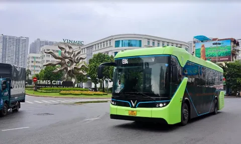 Hà Nội có thêm tuyến buýt điện E04 từ ngày 1/9/2022