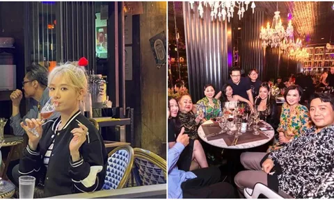 Bắt gặp Hari Won nhậu ở lề đường sau khi vắng mặt ở tiệc sinh nhật em gái Trấn Thành
